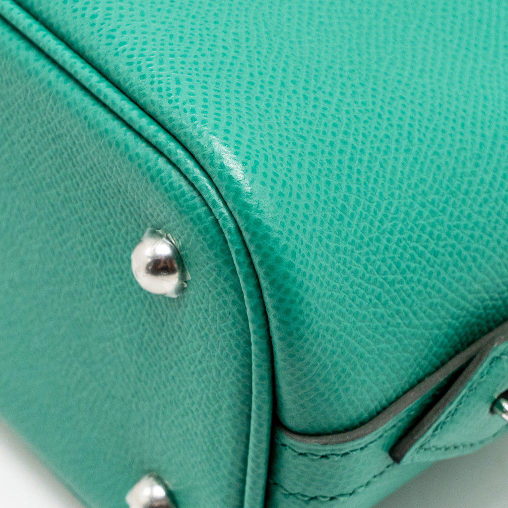 HERMES BOLIDE 1923 25 EPSOM VERT JADE SHW