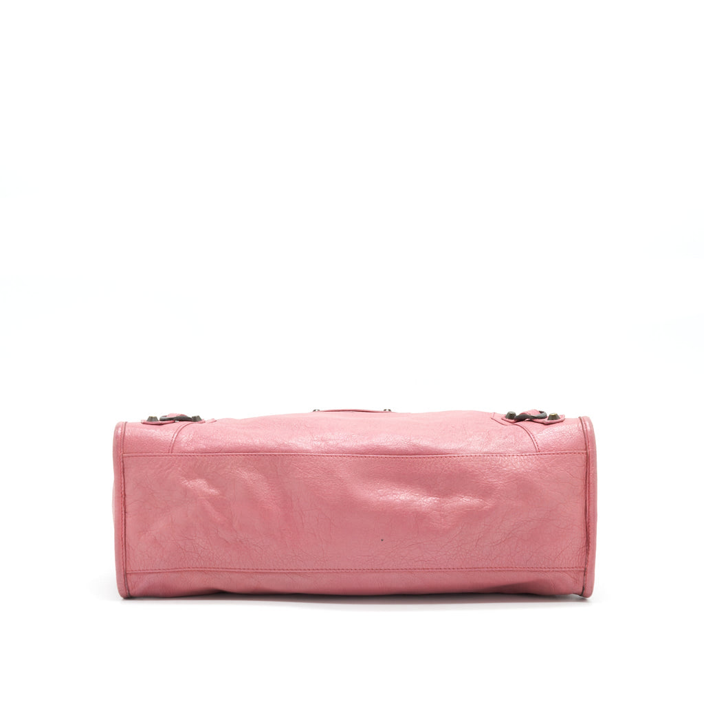 BALENCIAGA CLASSIC CITY BAG IN PINK