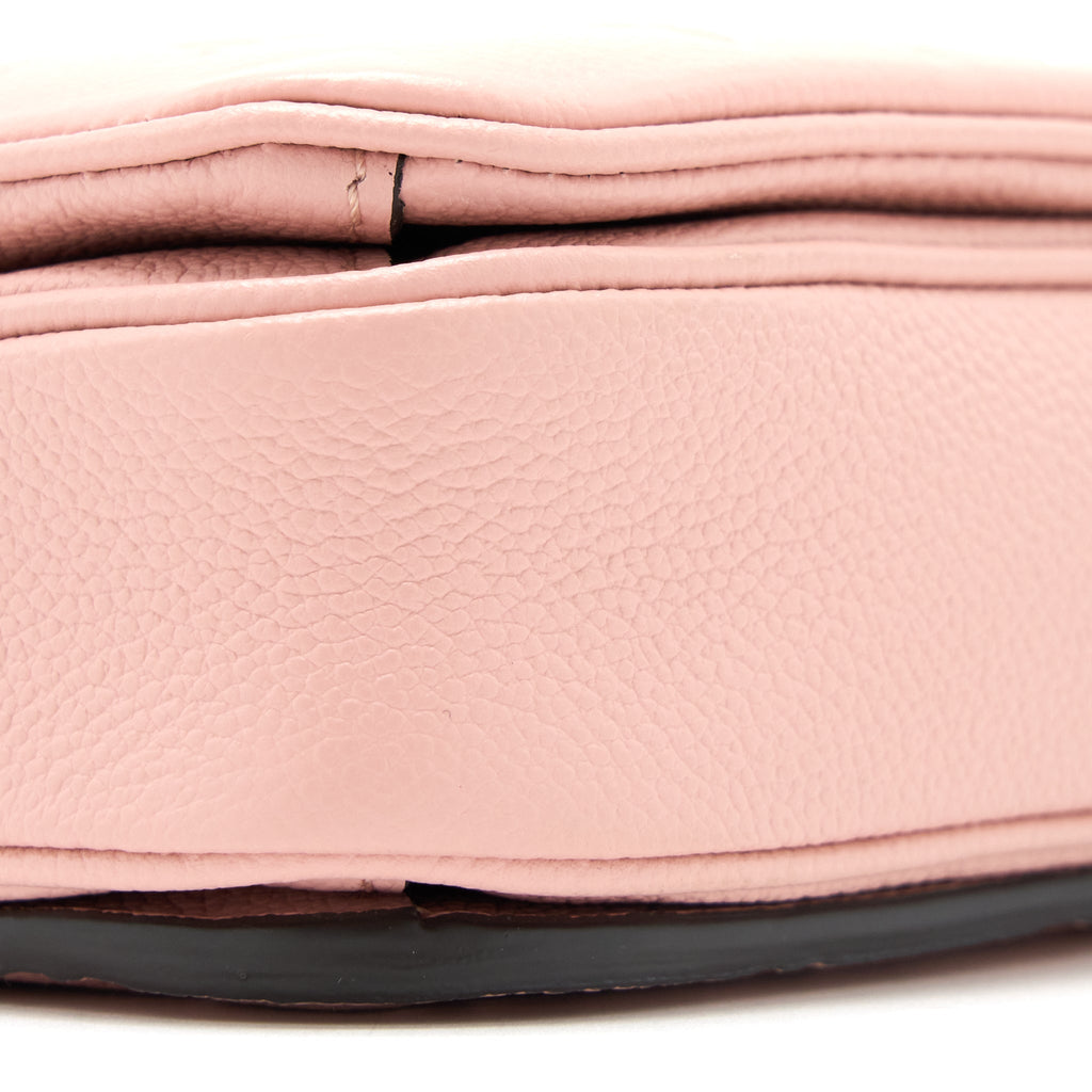 LOUIS VUITTON POCHETTE MÉTIS MONOGRAM EMPREINTE PINK GHW