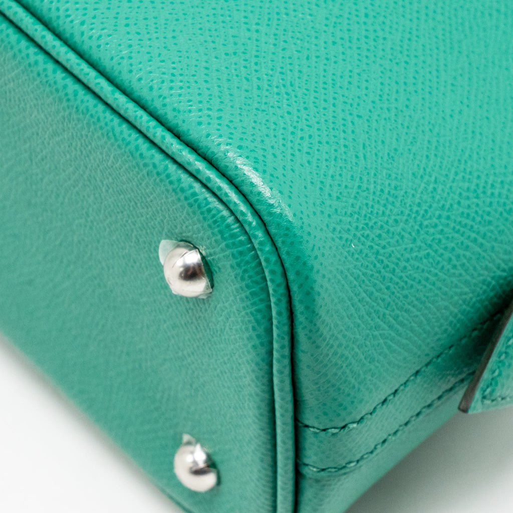 HERMES BOLIDE 1923 25 EPSOM VERT JADE SHW