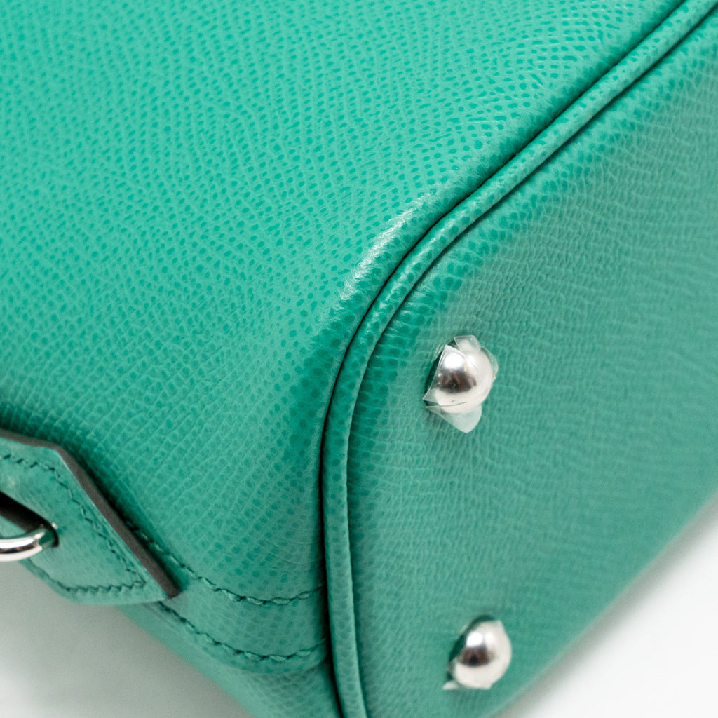 HERMES BOLIDE 1923 25 EPSOM VERT JADE SHW
