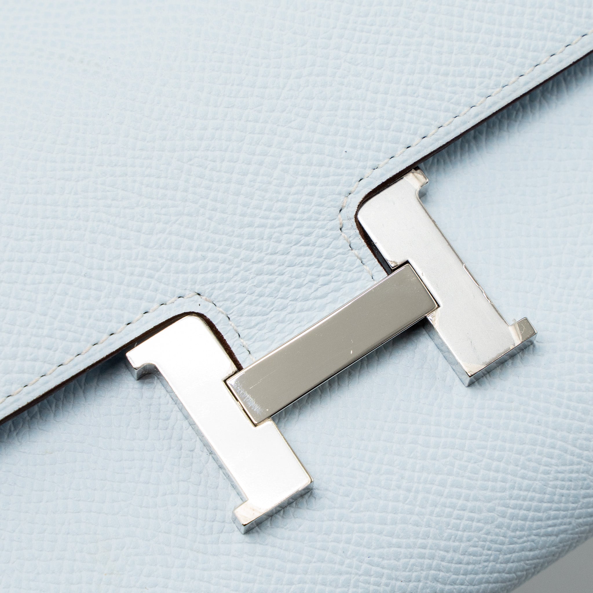 HERMES CONSTANCE TO GO EPSOM BLUE BRUME SHW