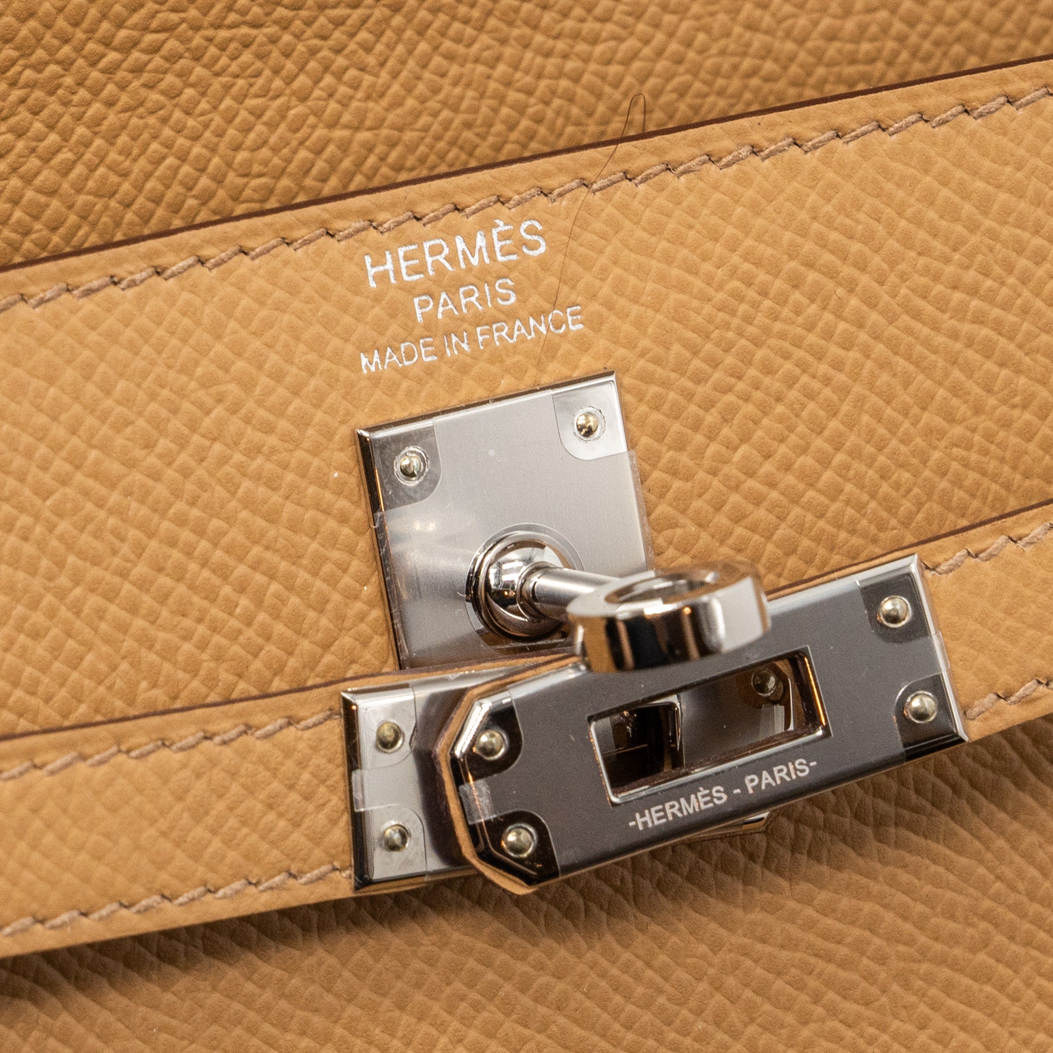 HERMES KELLY 25 EPSOM 4B BISCUIT SHW