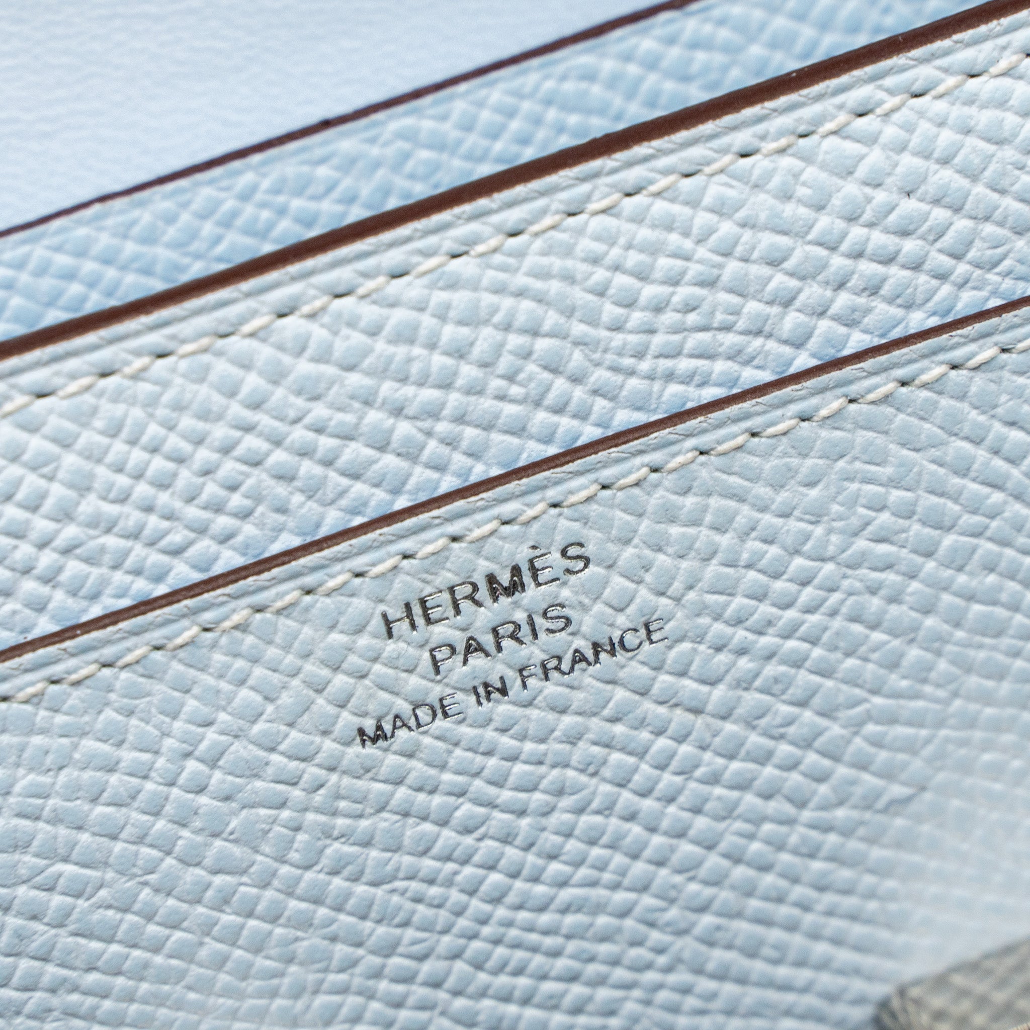 HERMES CONSTANCE TO GO EPSOM BLUE BRUME SHW