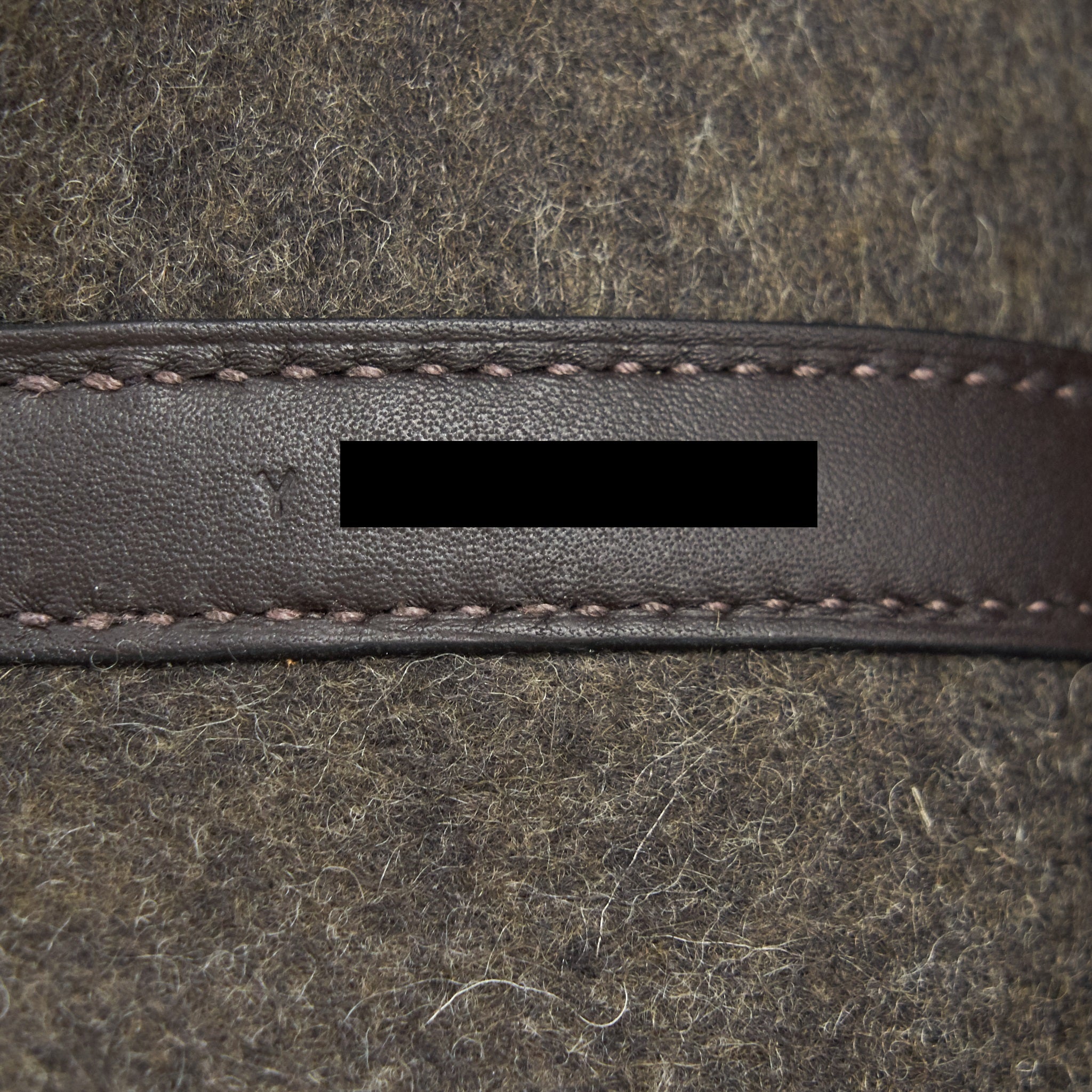 HERMES FELT PICOTIN 18 LOCK BAG GHW
