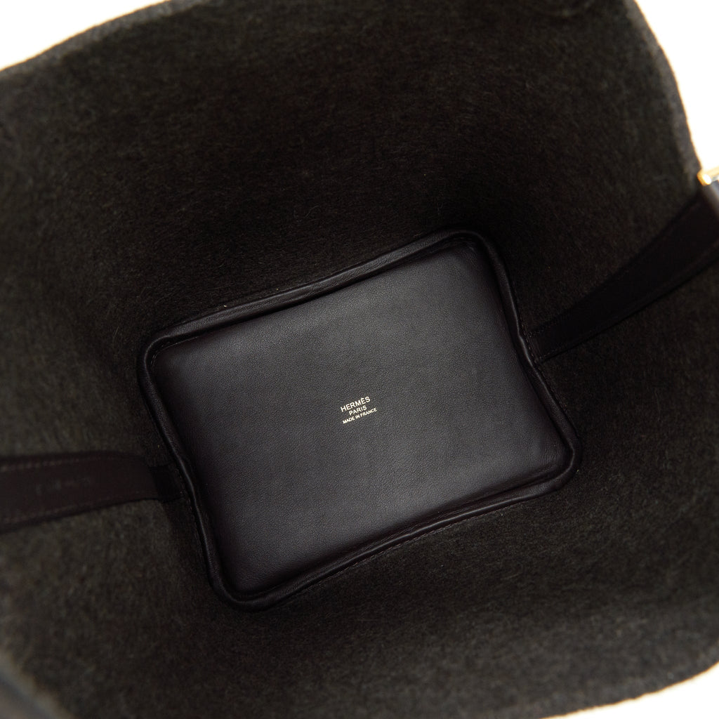 HERMES FELT PICOTIN 18 LOCK BAG GHW