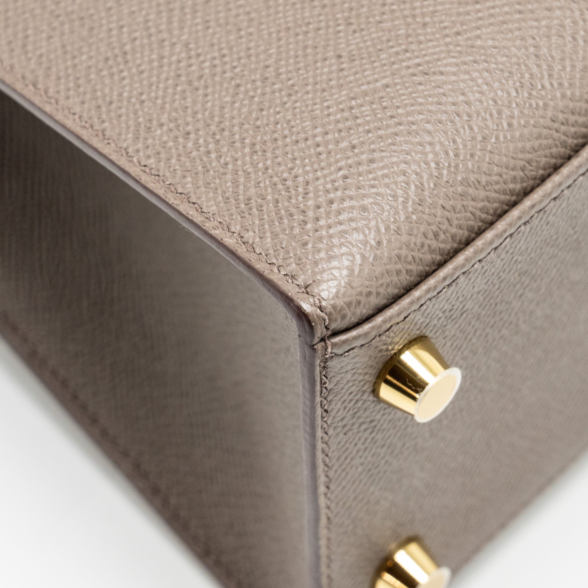 HERMES KELLY 25 EPSOM GRIS ETAIN GHW
