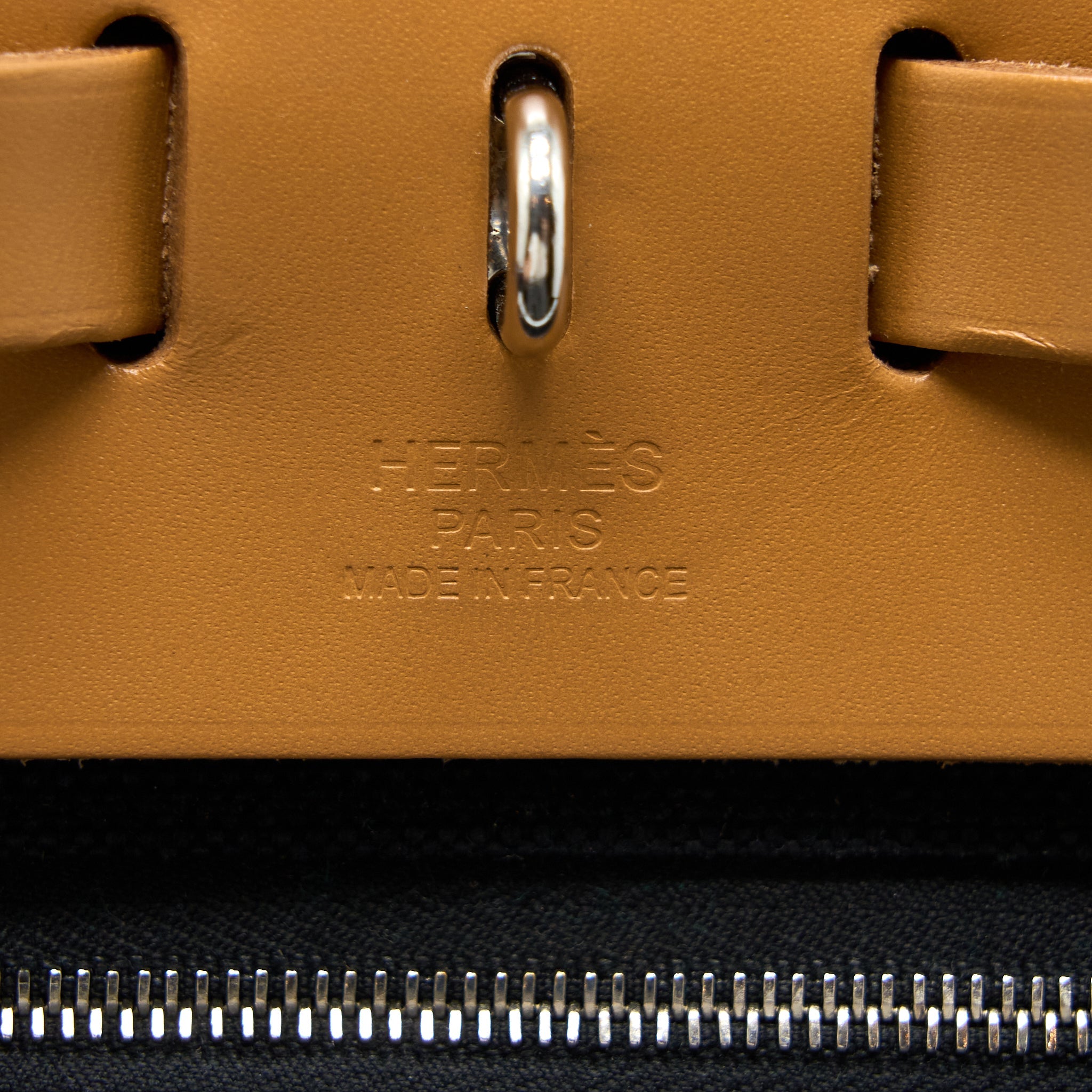 HERMES HERBAG 31 HUNTER/CANVAS NOIR-BLANC-DESERT/NAT SABLE SHW