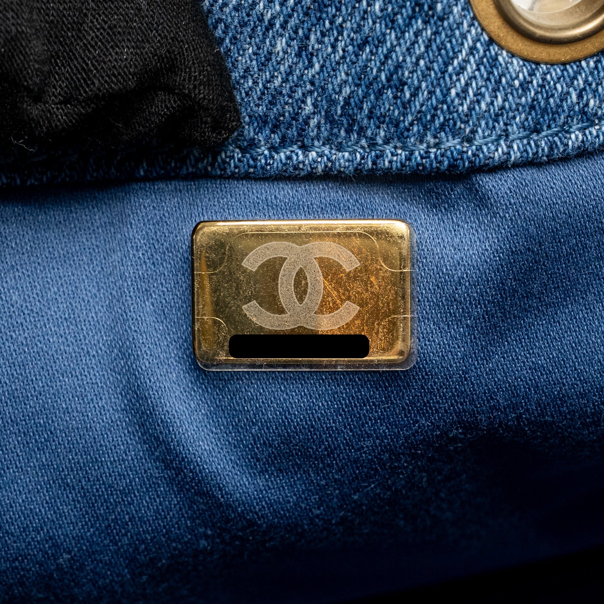 CHANEL MINI 25 BAG DENIM BLUE GHW (MICROCHIP)