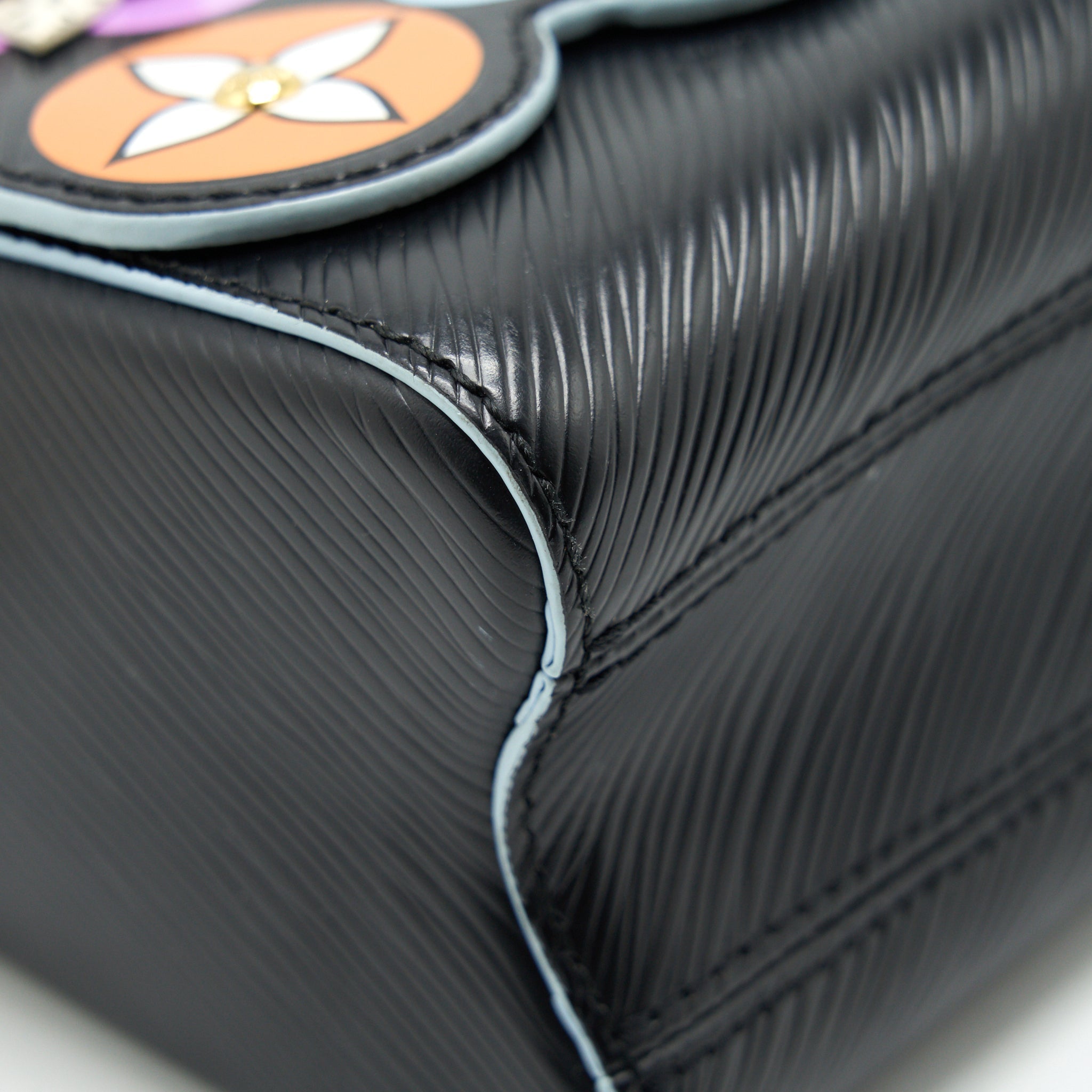 LOUIS VUITTOM LIMITED EDITION TWIST BAG BLACK GHW