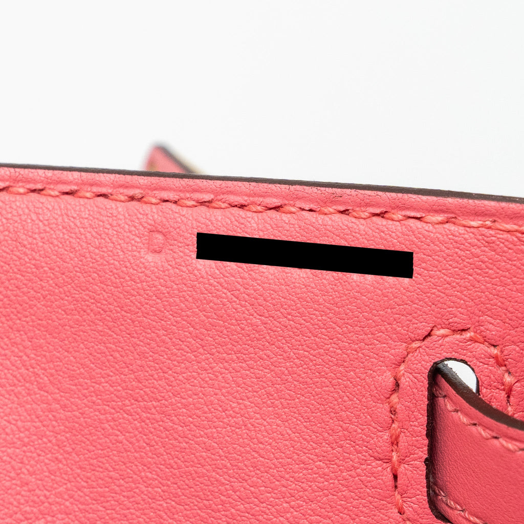 HERMES KELLY POCHETTE SWIFT ROSE AZALEE GHW