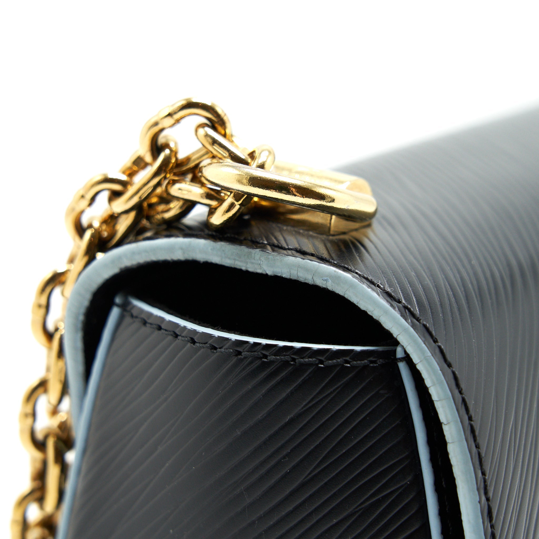 LOUIS VUITTOM LIMITED EDITION TWIST BAG BLACK GHW