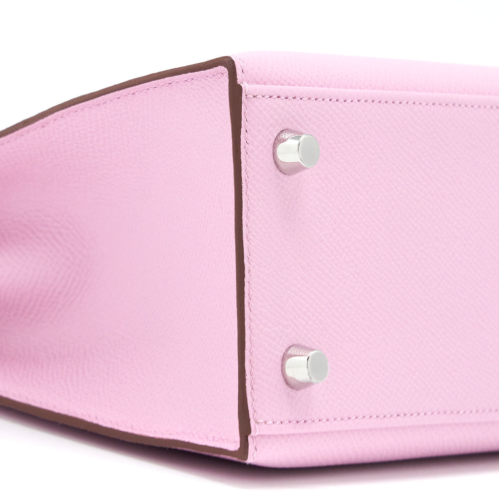 HERMES KELLY 25 EPSOM X9 MAUVE SYLVESTRE SHW