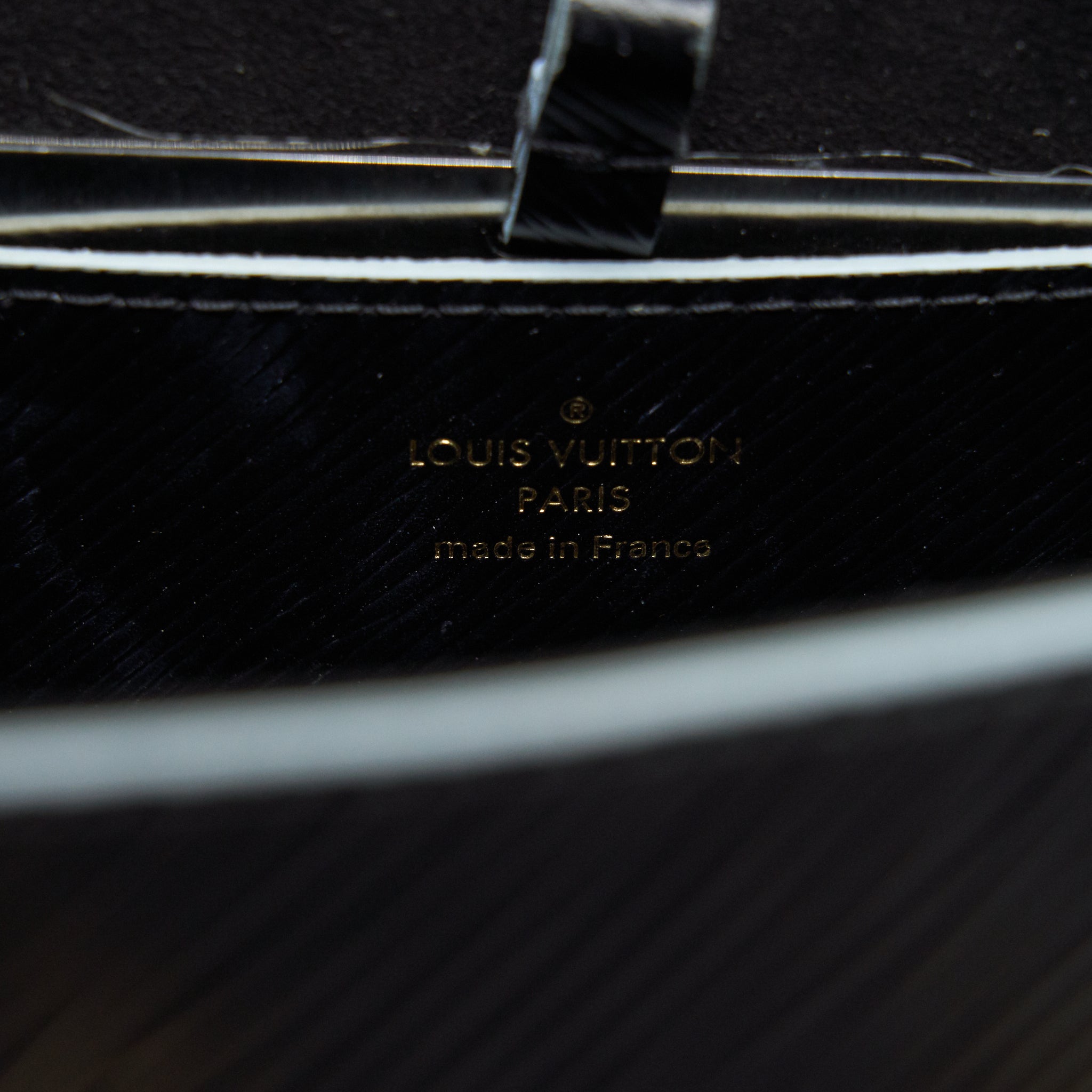 LOUIS VUITTOM LIMITED EDITION TWIST BAG BLACK GHW