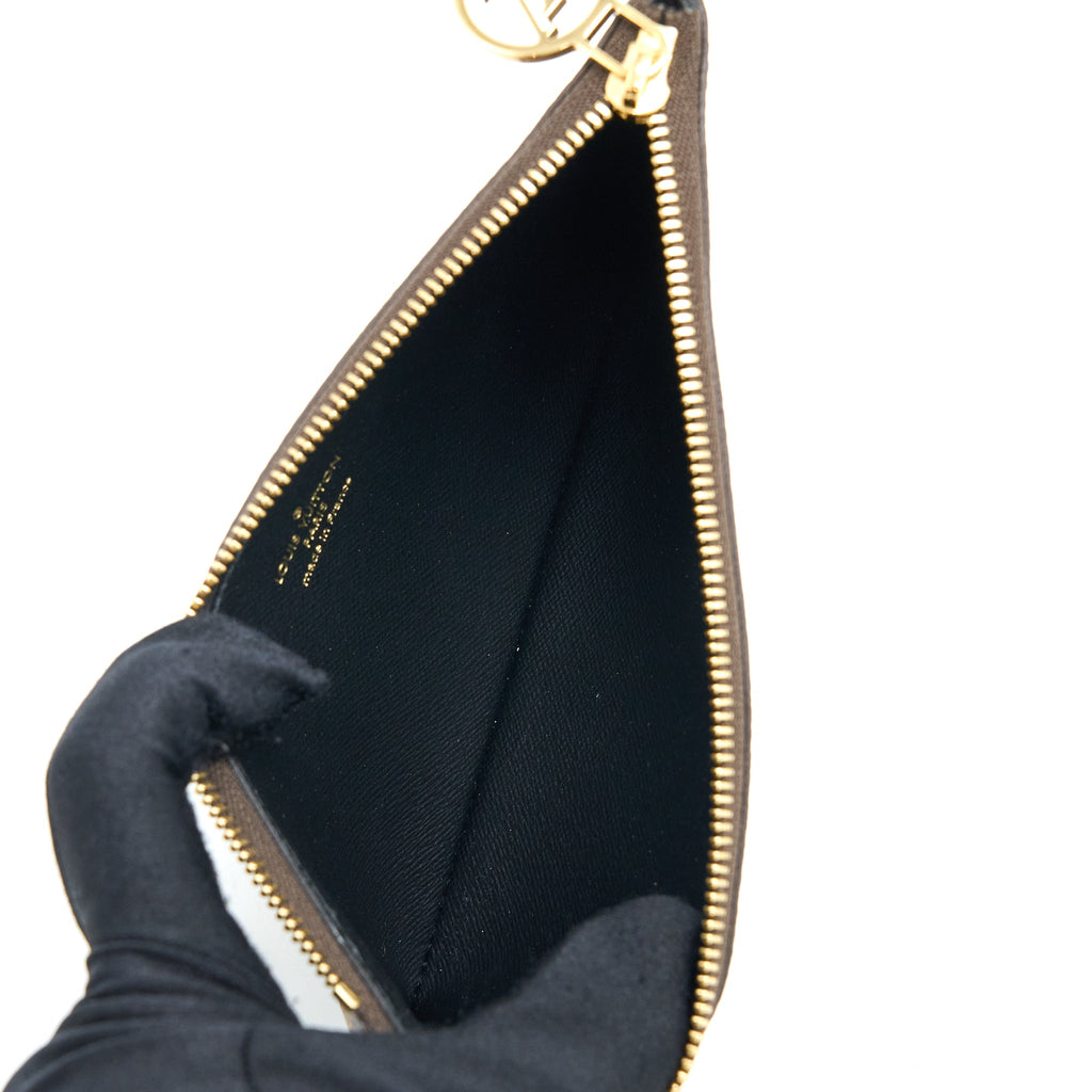 LOUIS VUITTON TRIO POUCH M68756 MONOGRAM REVERSE GHW