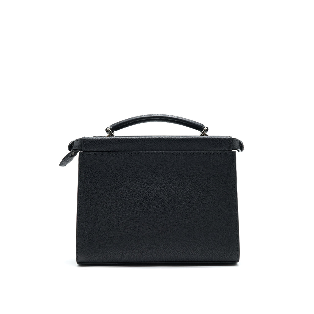 FENDI PEEKABOO ICONIC FIT MINI BLACK WITH SHW