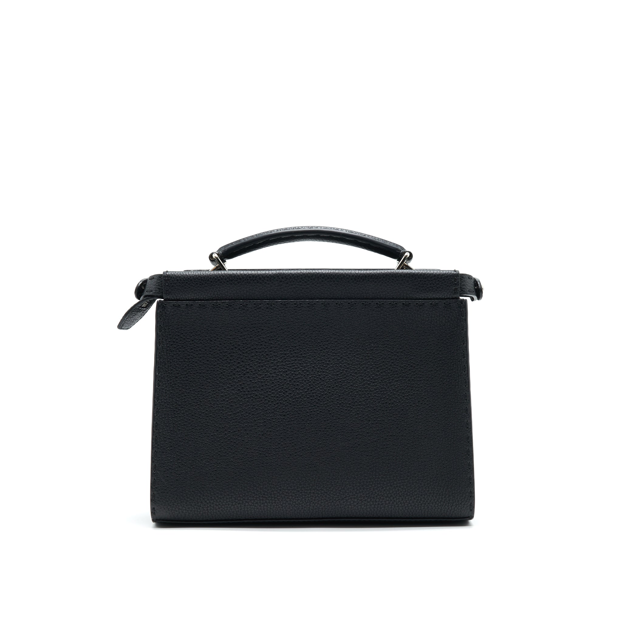 FENDI PEEKABOO ICONIC FIT MINI BLACK WITH SHW