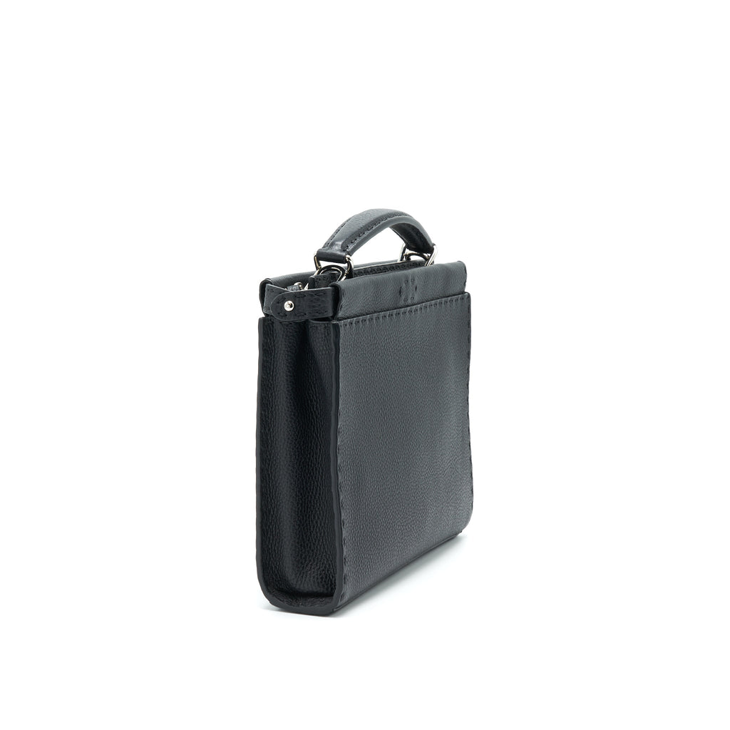 FENDI PEEKABOO ICONIC FIT MINI BLACK WITH SHW
