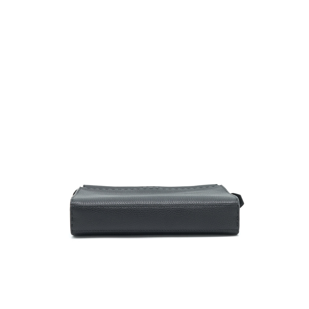 FENDI PEEKABOO ICONIC FIT MINI BLACK WITH SHW