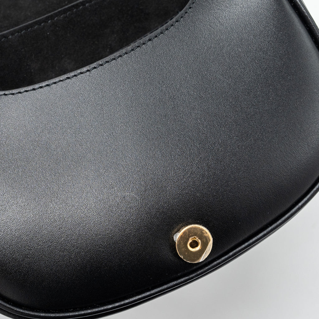 DIOR SMALL BOBBY BAG BOX CALFSKIN BLACK GHW