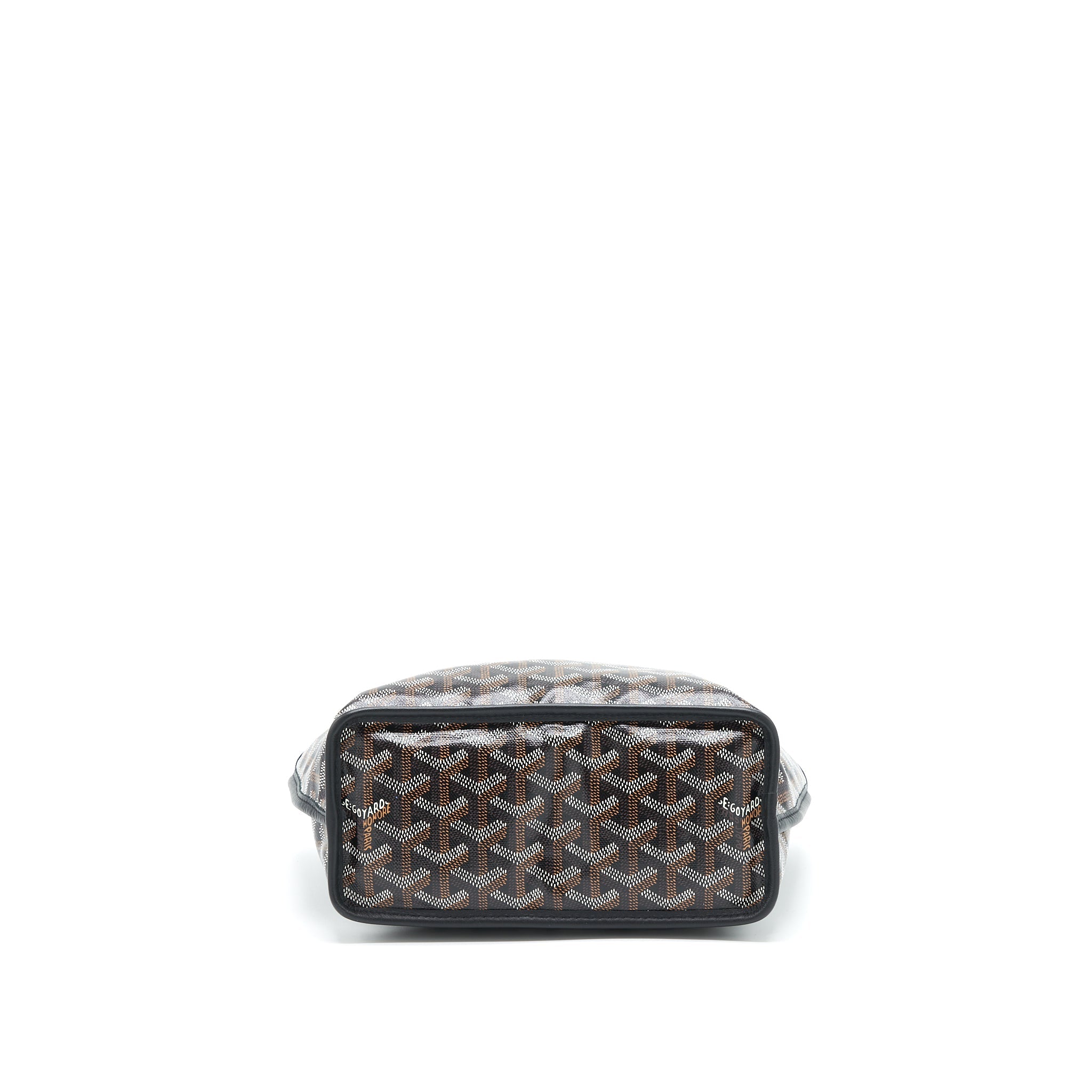 GOYARD ANJOU MINI REVERSIBLE TOTE BLACK/MULTICOLOUR