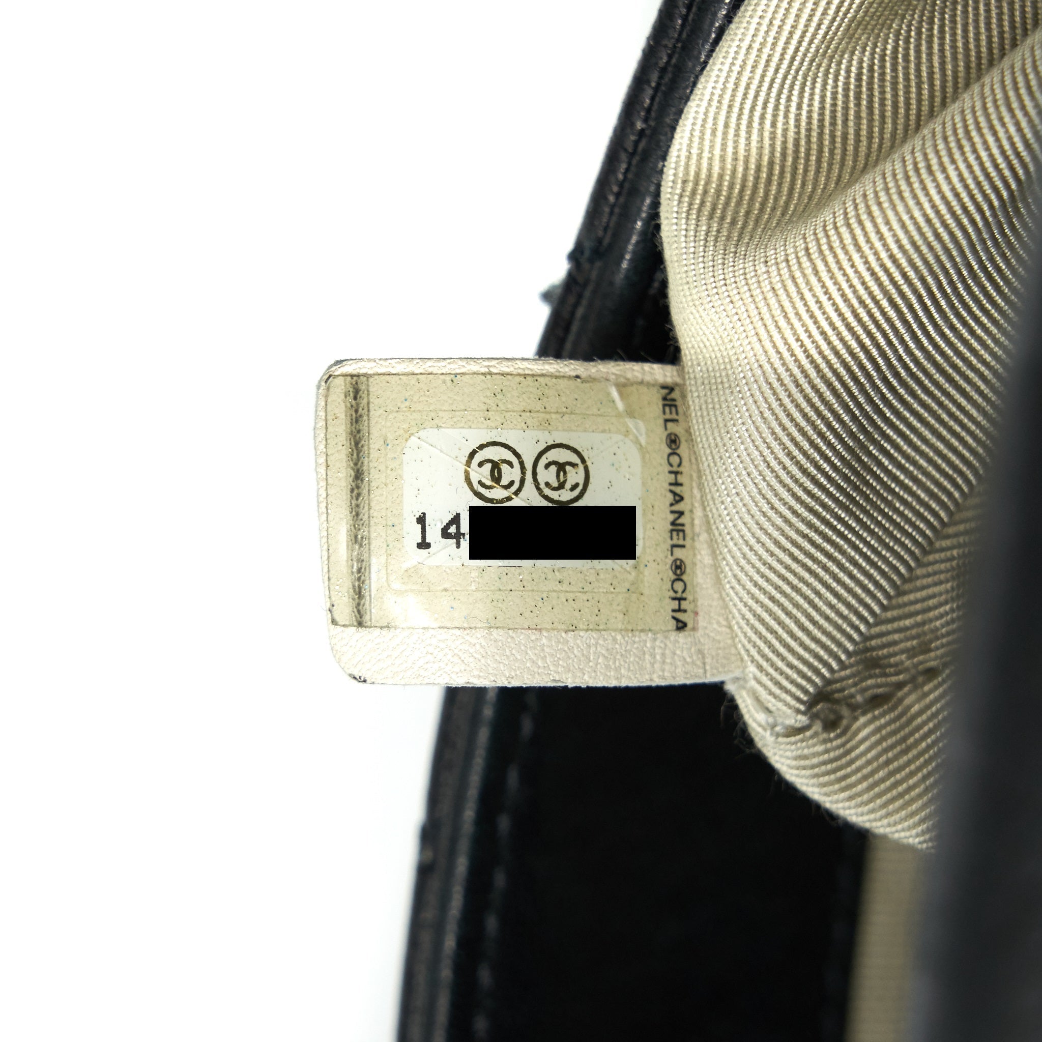 CHANEL QUILTED LEATHER WITH CHAIN SHOULDER BAG XL BLACK SHW