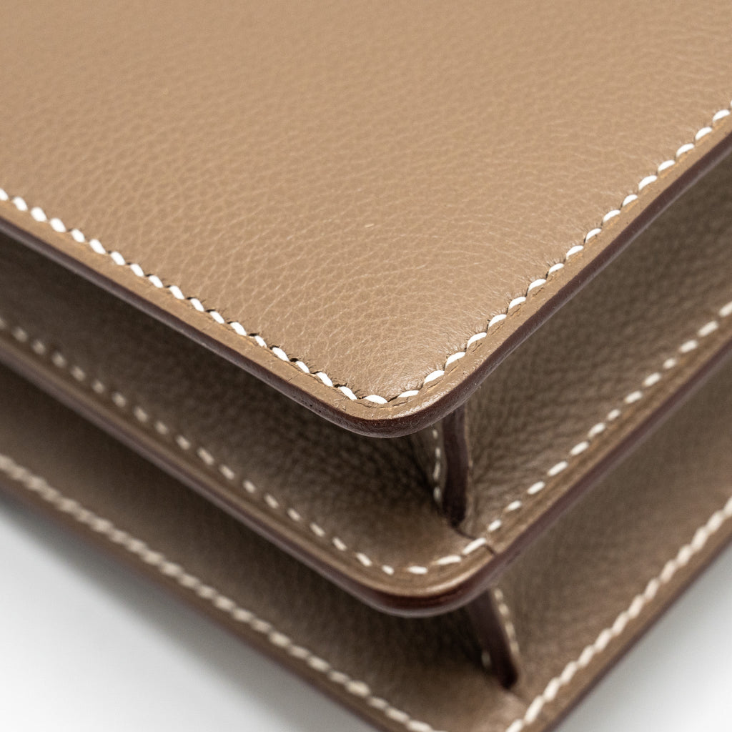 HERMES MINI ROULIS EVERCOLOR ETOUPE LGHW