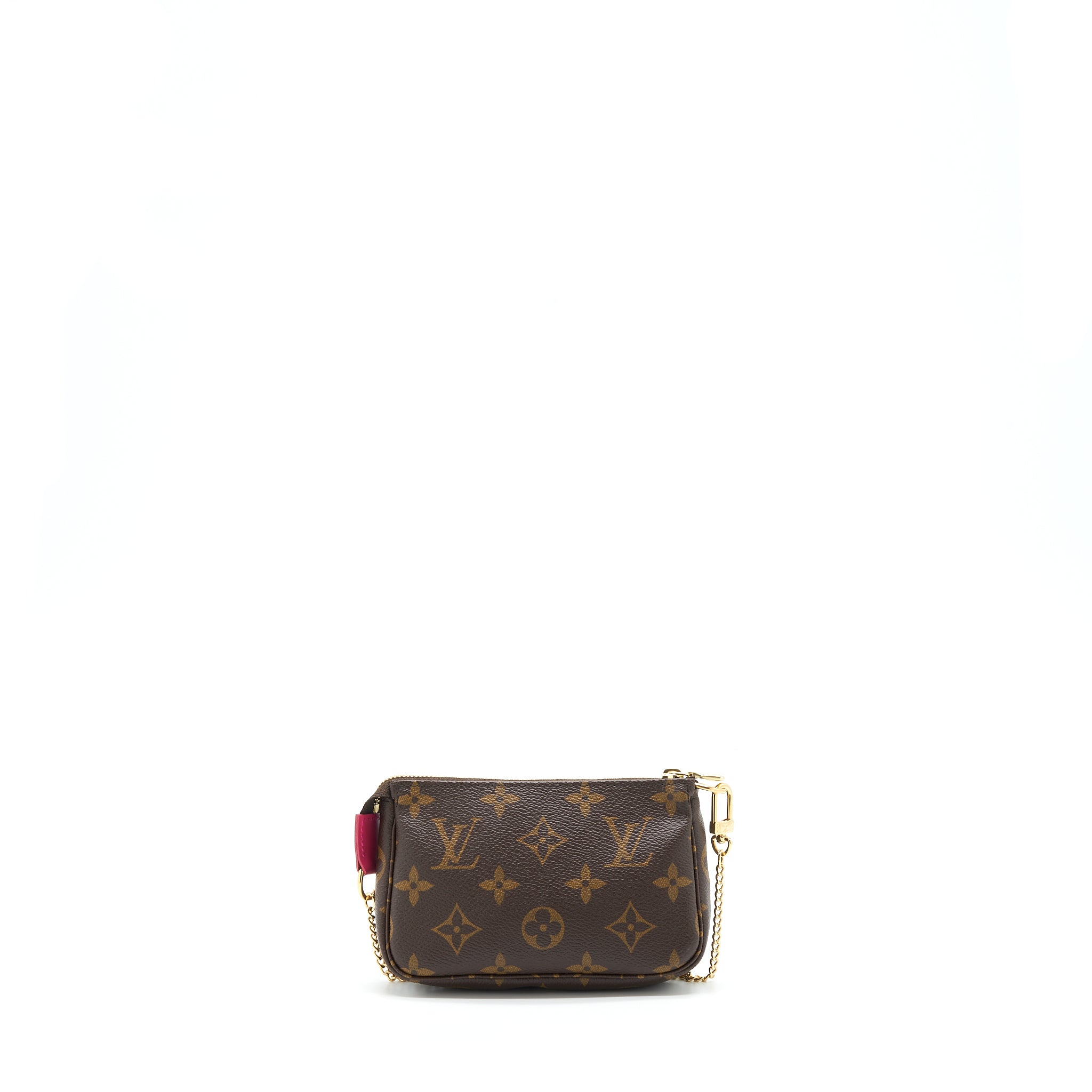 LOUIS VUITTON MINI POCHETTE ACCESSORIES LIMITED EDITION MONOGRAM CANVAS GHW