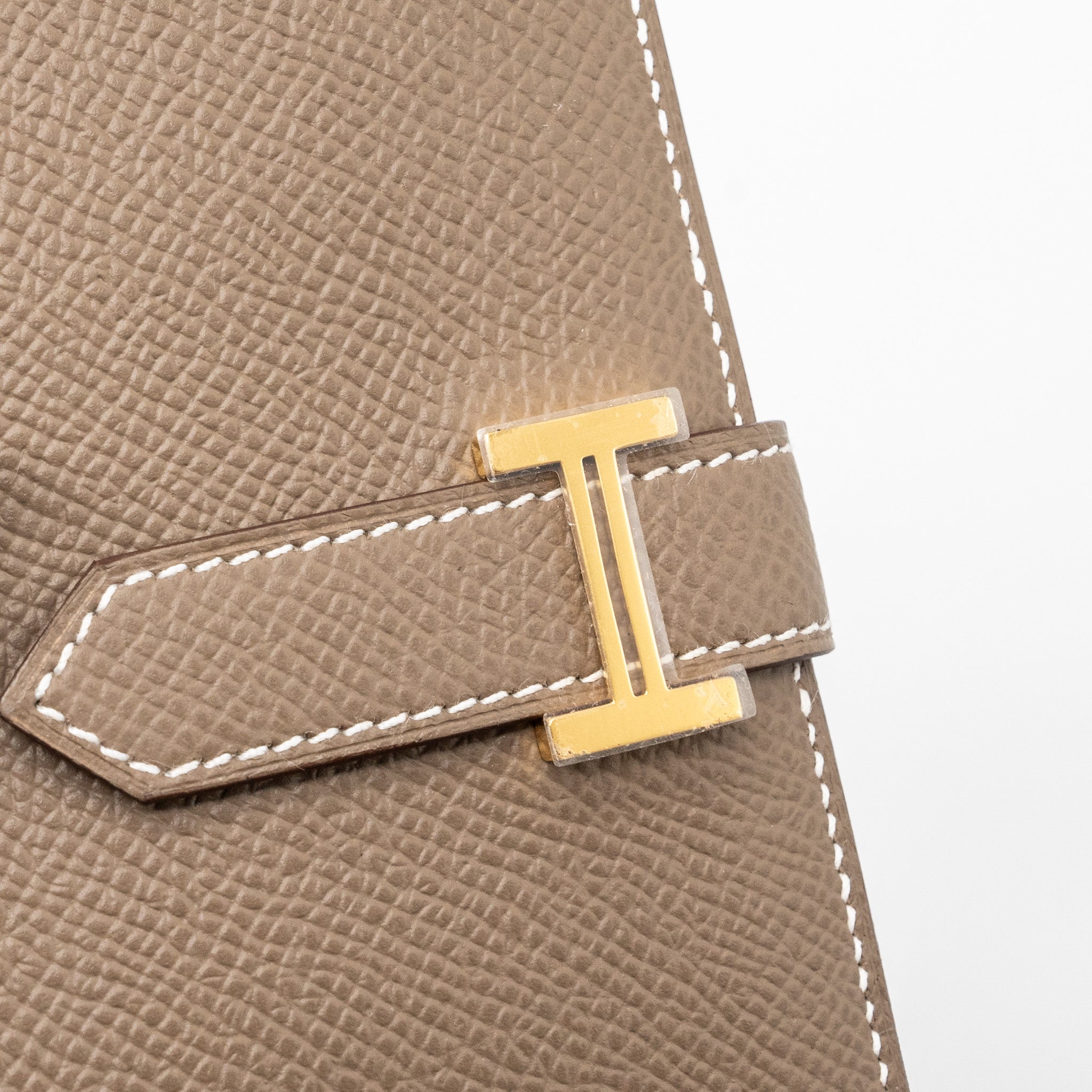 HERMES BEARN WALLET EPSOM ETOUPE GHW