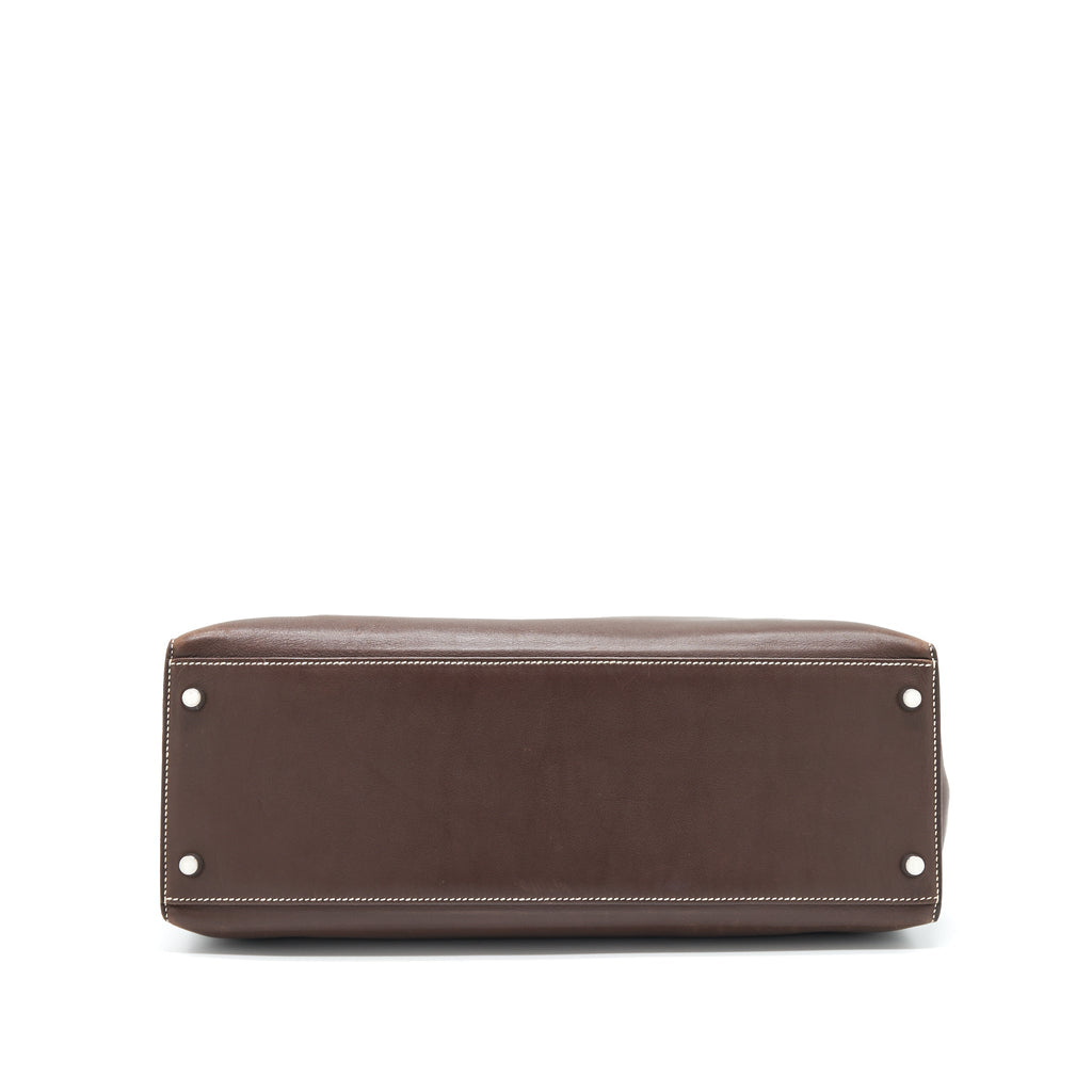 HERMES KELLY FLAT BAG SWIFT LEATHER