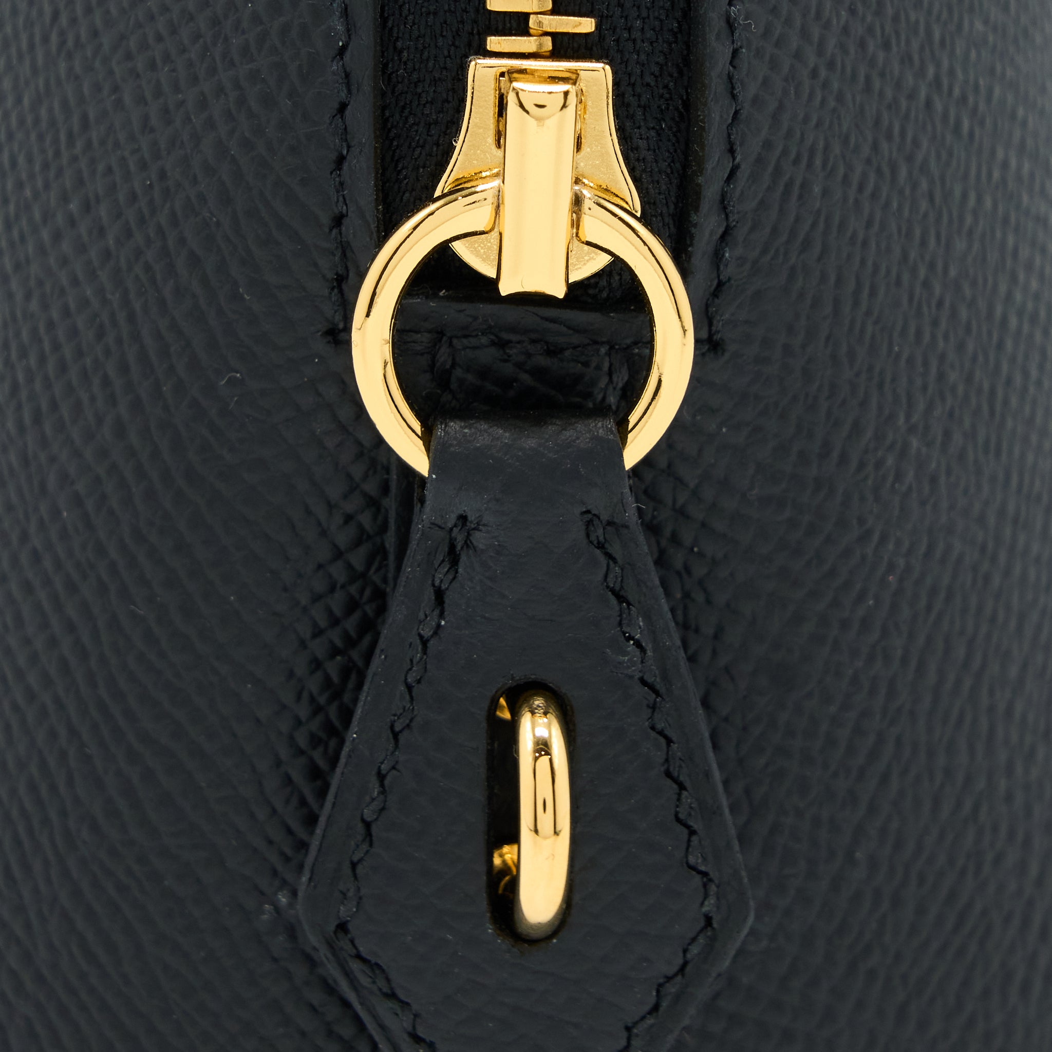 HERMES BOLIDE 1923 25 EPSOM BLACK GHW