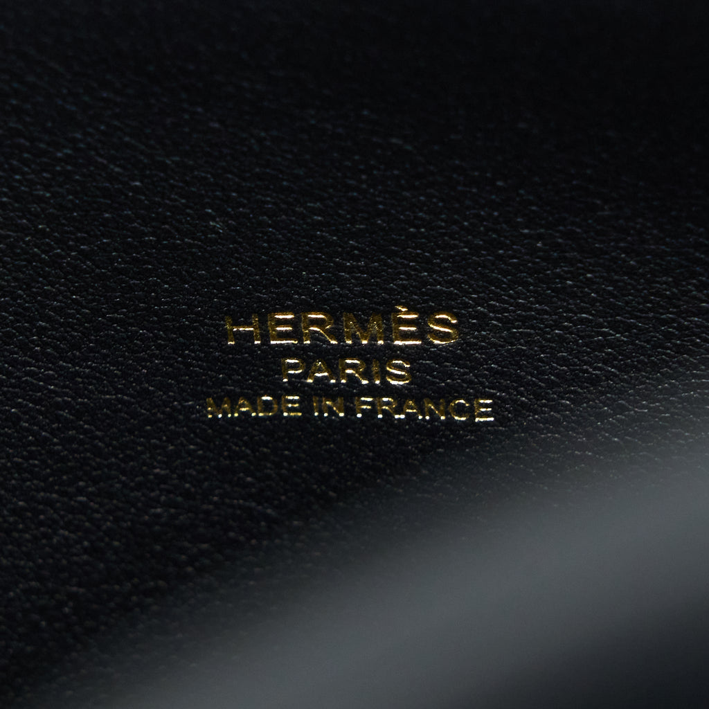 HERMES BOLIDE 1923 25 EPSOM BLACK GHW