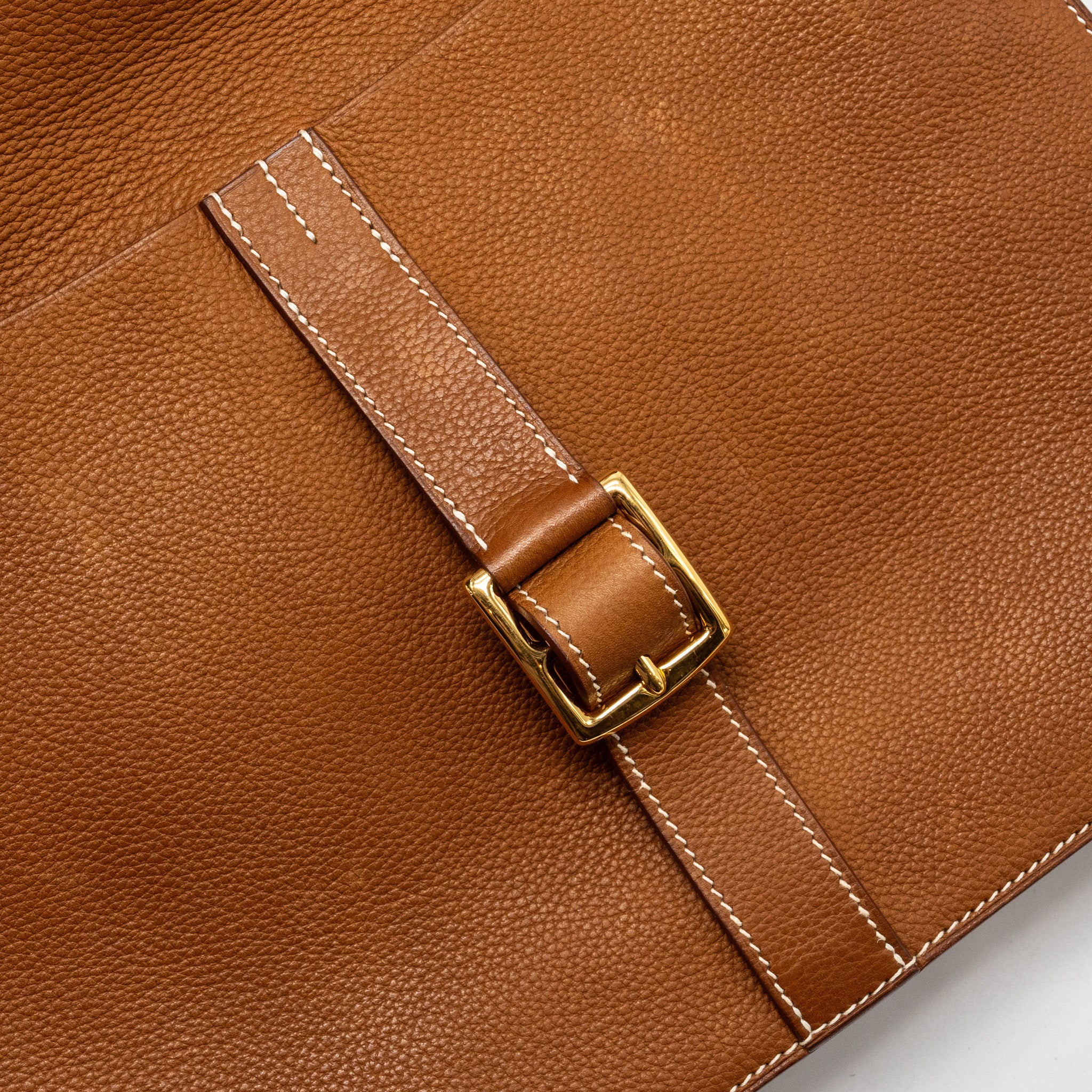 HERMES HALZAN 31 BARENIA FAUBOURG FAUVE GHW
