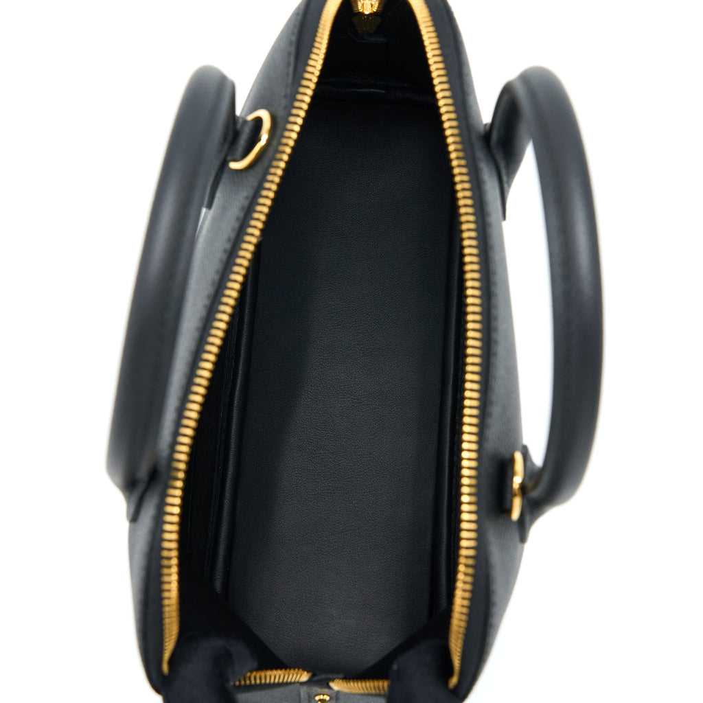HERMES BOLIDE 1923 25 EPSOM BLACK GHW