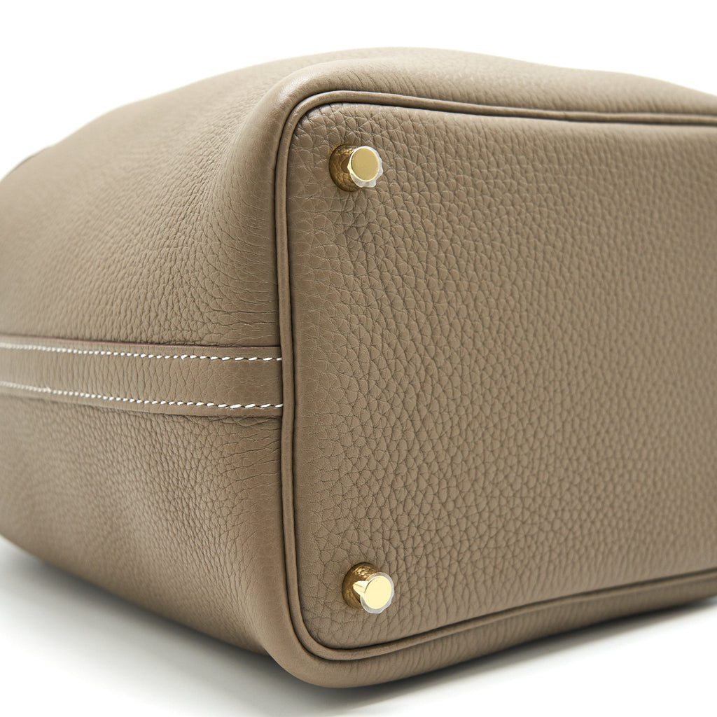 HERMES PICOTIN 18 ETOUPE GHW 2021 RECEIPT