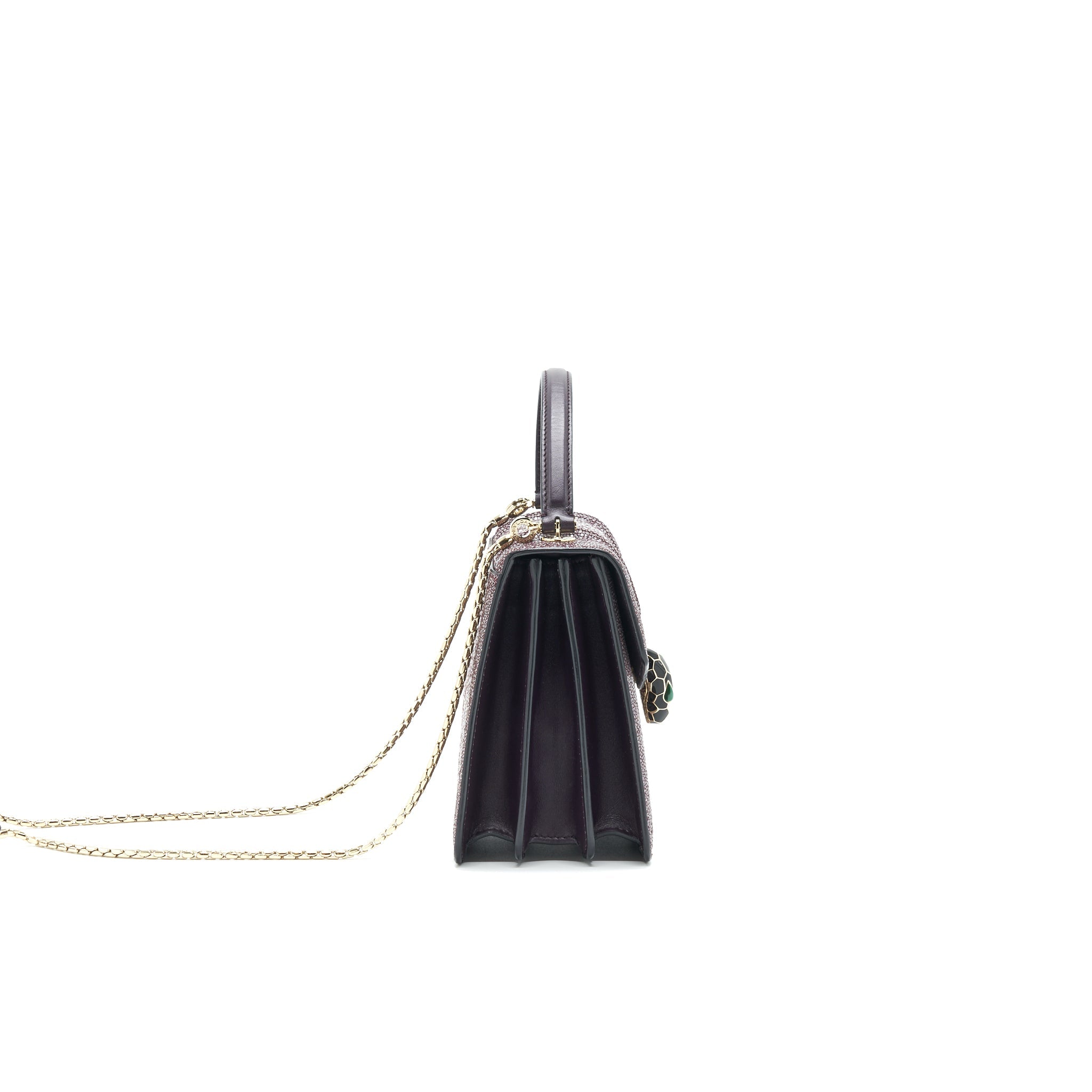 BVLGARI SERPENTI FOREVER CROSSBODY BAG STIGARY PURPLE