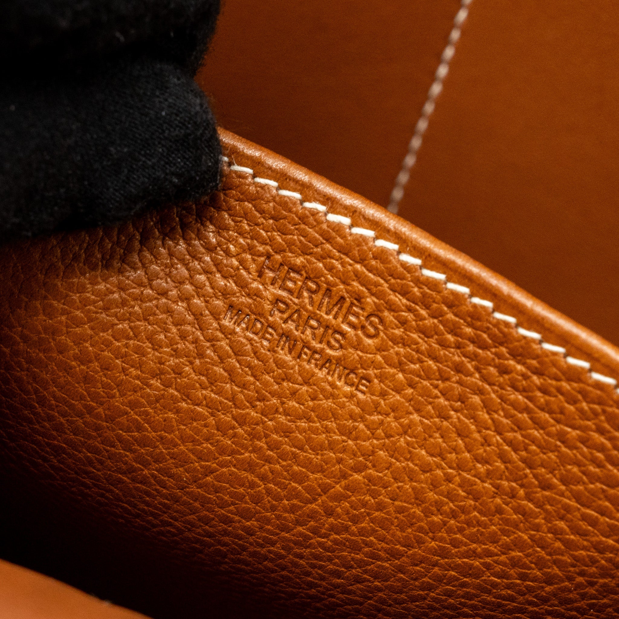 HERMES HALZAN 31 BARENIA FAUBOURG FAUVE GHW