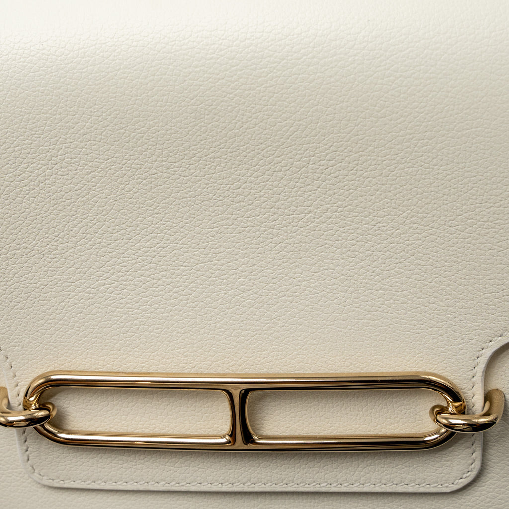 HERMES MINI ROULIS EVERCOLOR BLANC LGHW