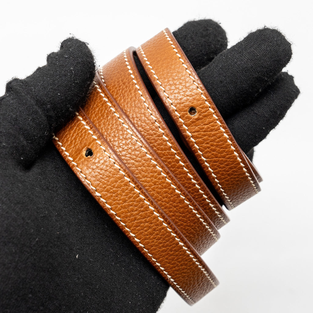 HERMES HALZAN 31 BARENIA FAUBOURG FAUVE GHW