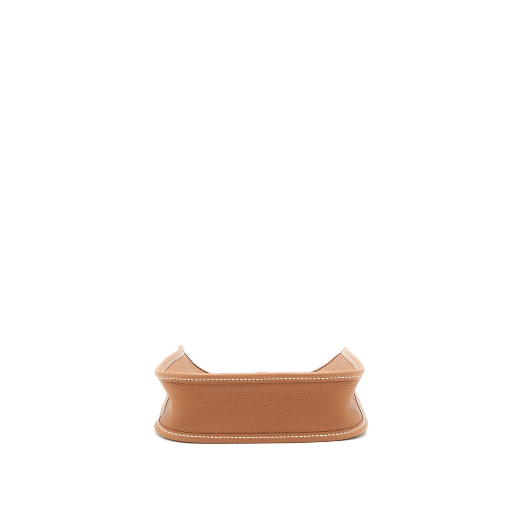 HERMES MINI EVELYNE TAURLLON MAURICE GOLD GHW