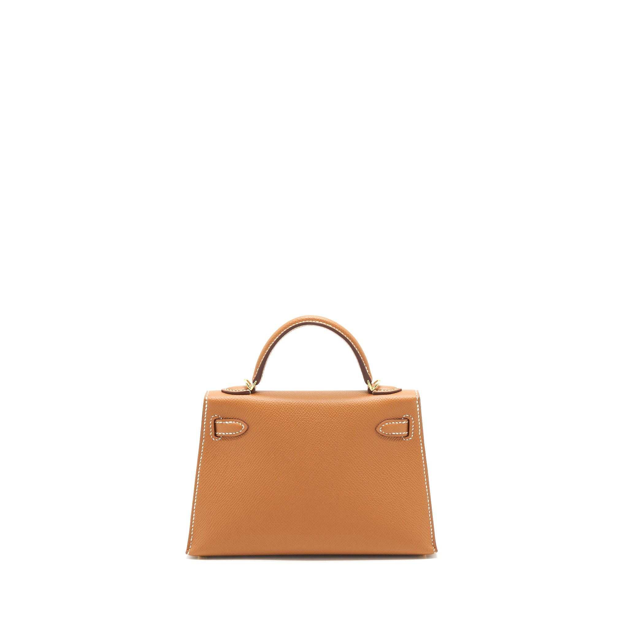 HERMES MINI KELLY EPSOM GOLD GHW