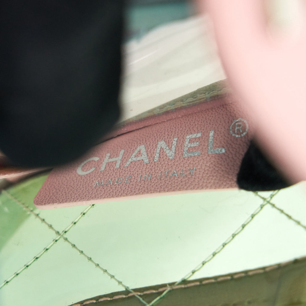 CHANEL PVC COCO SPLASH MINI FLAP BAG MULTI COLOUR