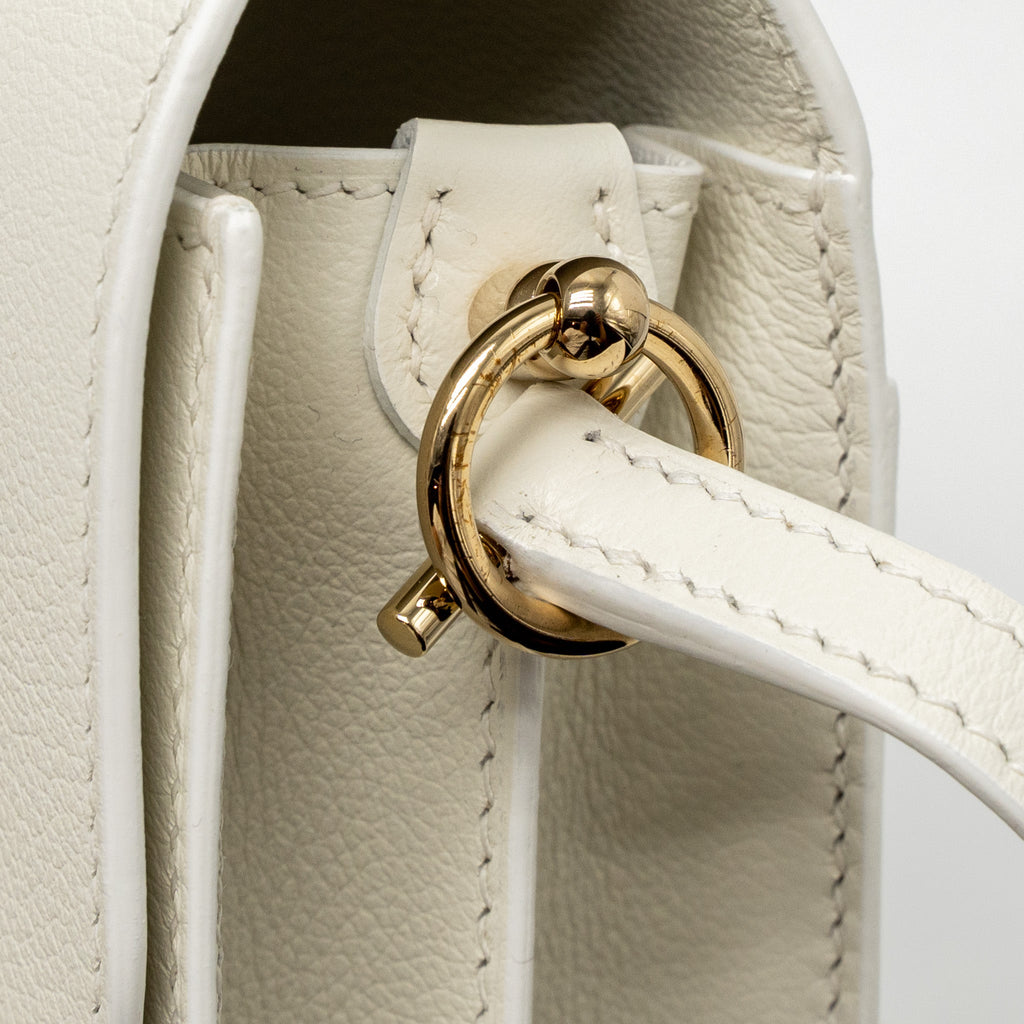 HERMES MINI ROULIS EVERCOLOR BLANC LGHW