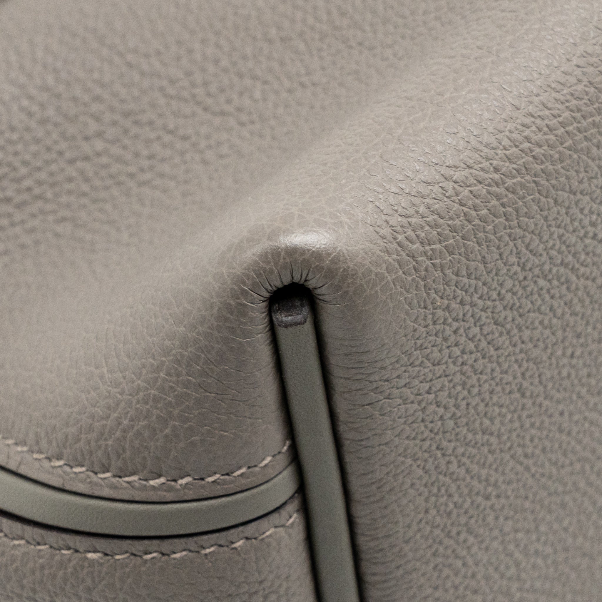 HERMES 2424 24/24-29 BAG TOGO/SWIFT GRIS MEYER GHW