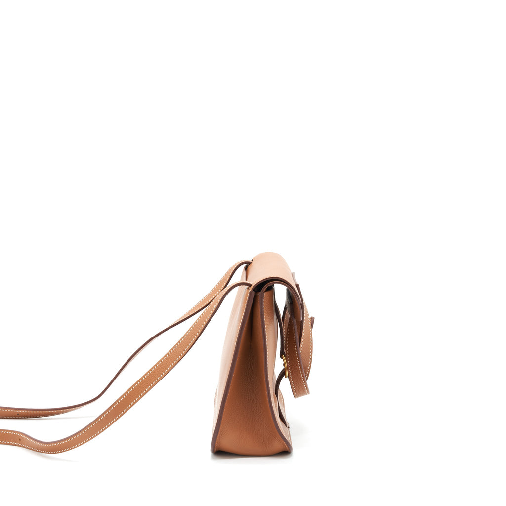 HERMES HALZAN 25 EVERCOLOR GOLD GHW