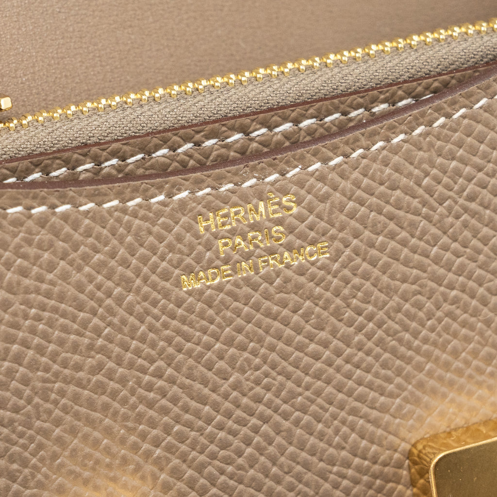 HERMES CONSTANCE SLIM EPSOM ETOUPE GWH