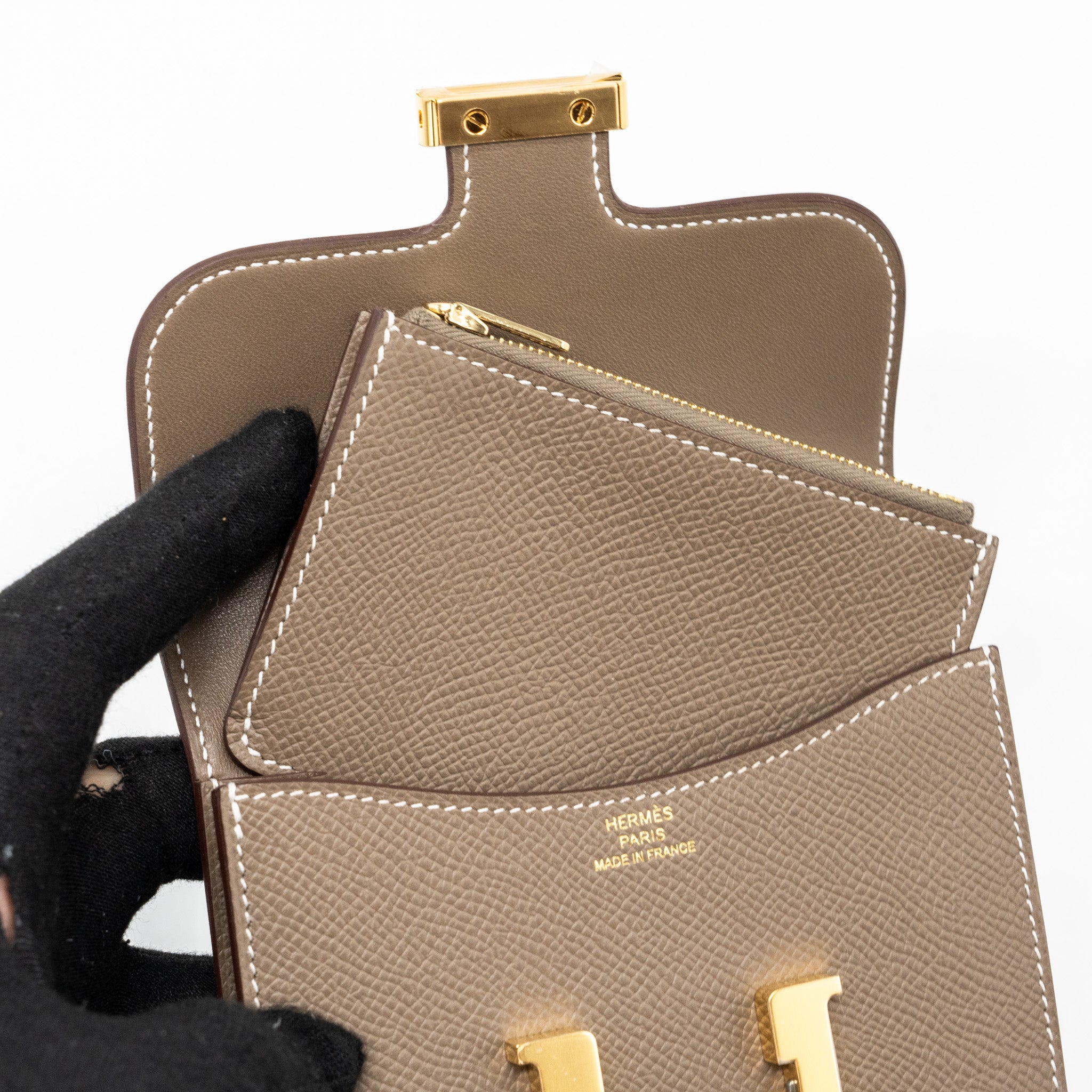 HERMES CONSTANCE SLIM EPSOM ETOUPE GWH