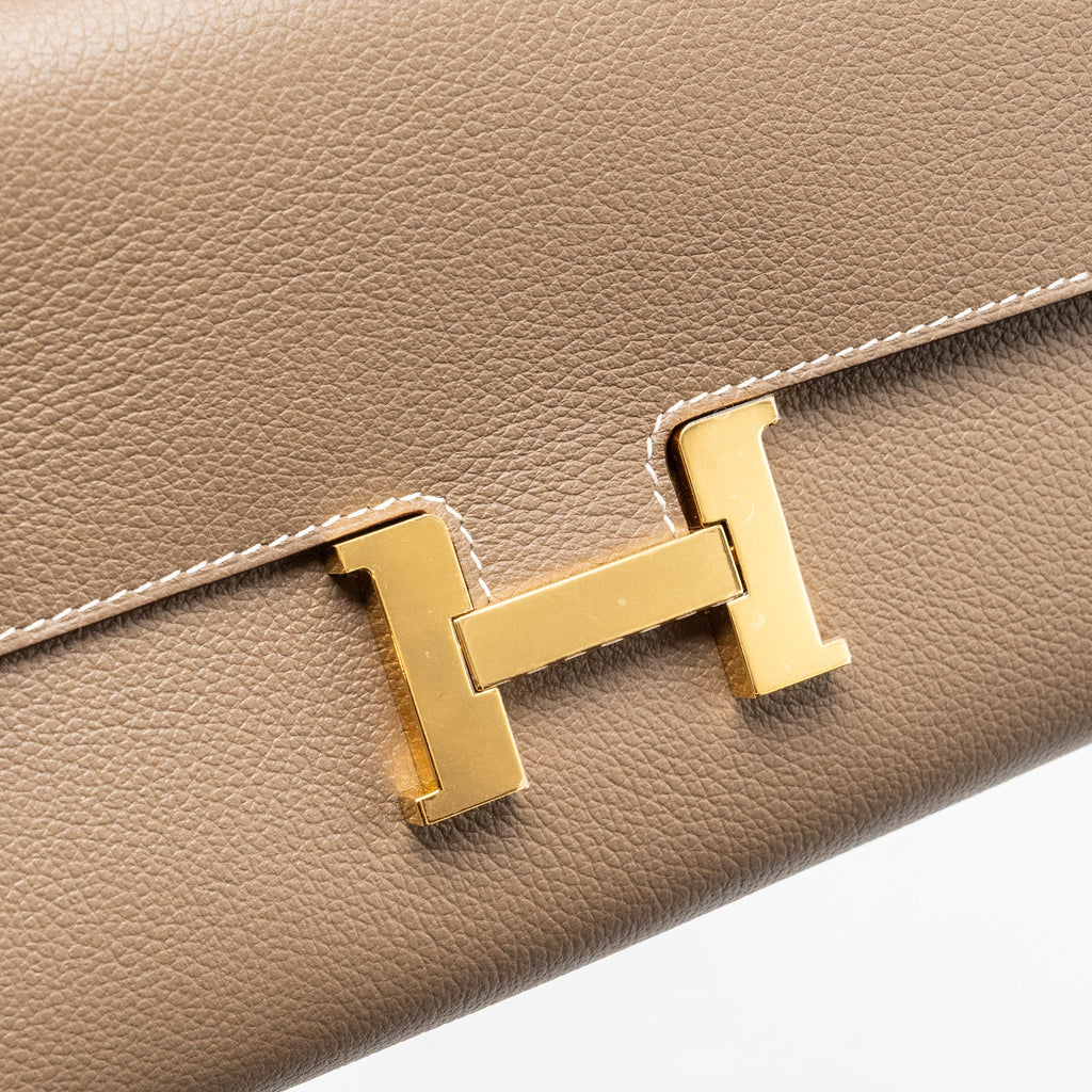 HERMES CONSTANCE TO GO EVERCOLOR ETOUPE GHW