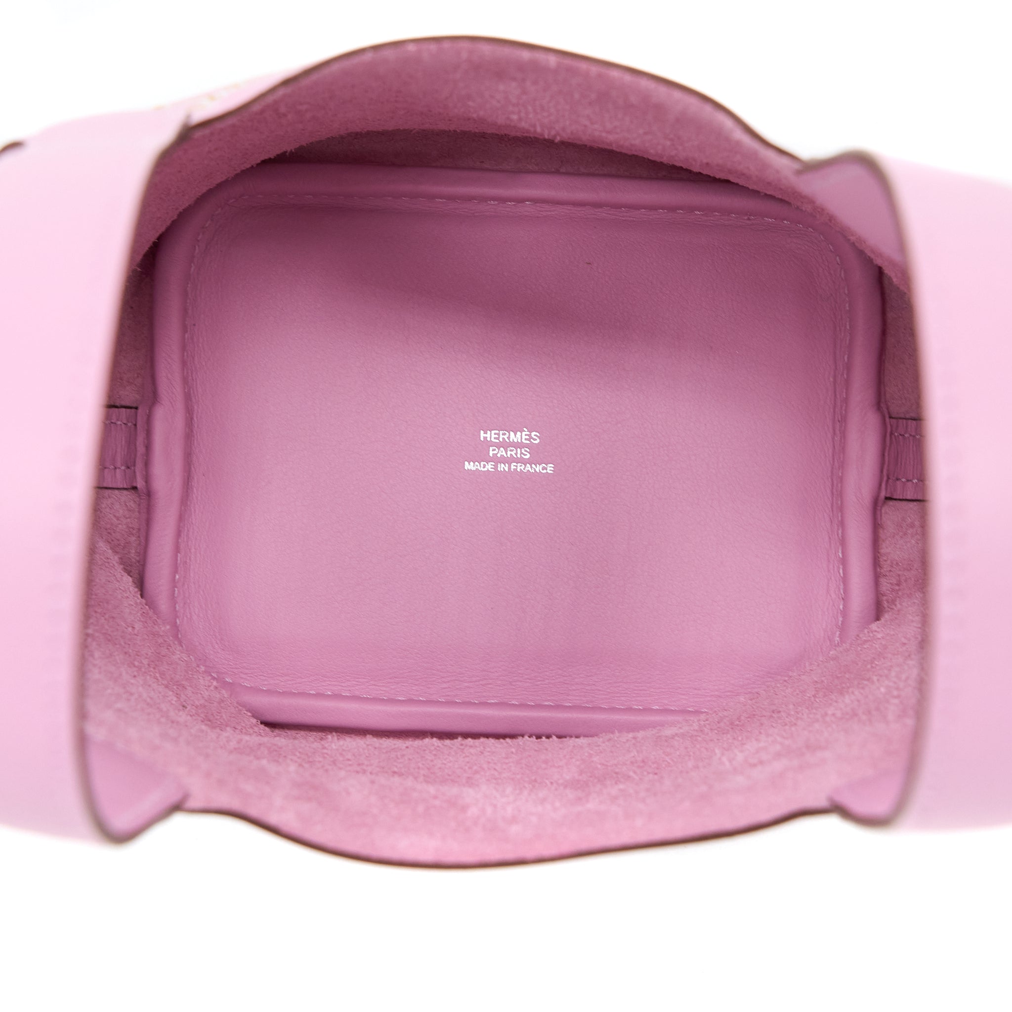 HERMES LUCKY DAISY MICRO PICOTIN 14 LOCK BAG SWIFT MAUVE SYLVESTRE SHW