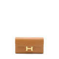 HERMES CONSTANCE LONG WALLET EPSOM GOLD GHW